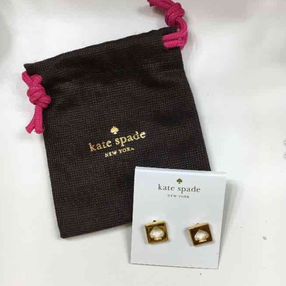Kate spade hole punch earrings
