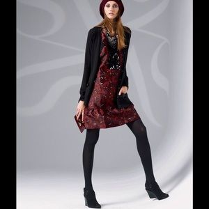 Simply Vera Wang Burgundy Sequin Dress
