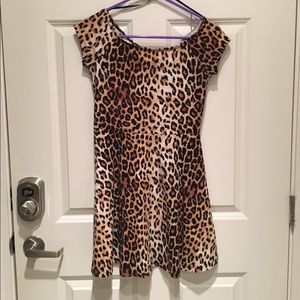 Forever 21 Leopard Mini Dress