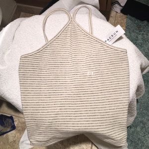 Brand new striped tank