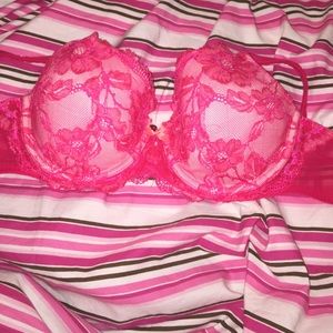 Victoria secret; body by Victoria bra!