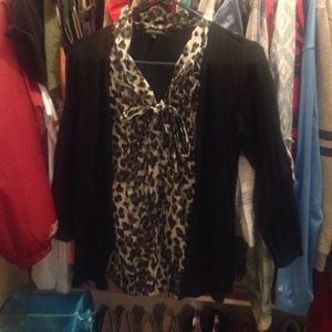 Cheetah print long sleeve