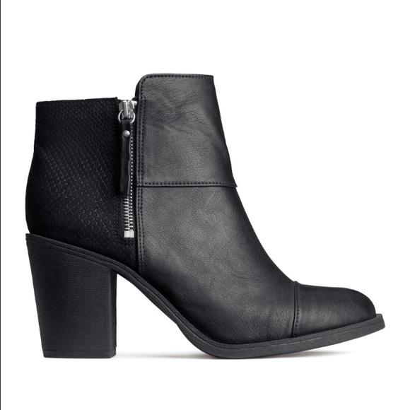 Black booties