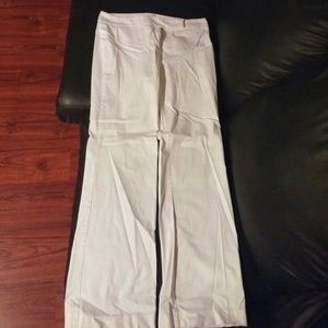 White dress pants