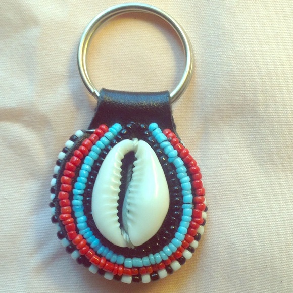 Beaded Key Ring