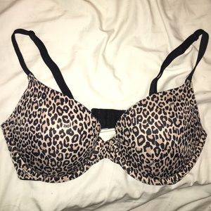 Victoria Secret, cheetah bra. Size 36B push-up.