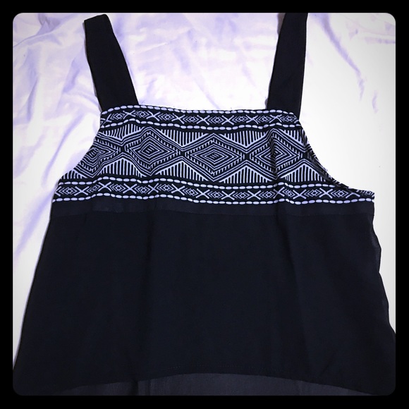 New Europe Fashion Printing Vest Black - Picture 1 of 3