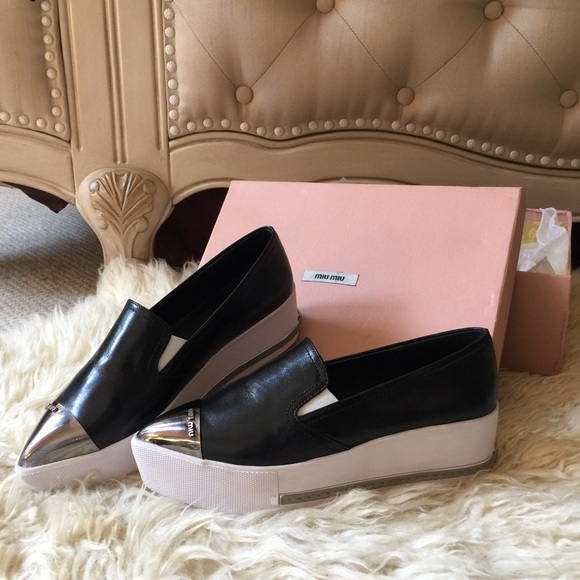 🎀Miu Miu🎀 platform sneaker