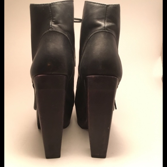 Nyla 'tryana' platform leather boots - Picture 3 of 4
