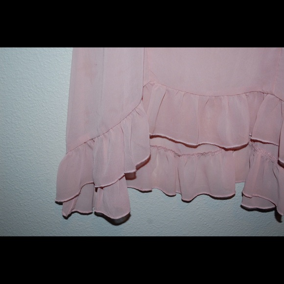 Ruffle Lace Slip Dress - Picture 2 of 3