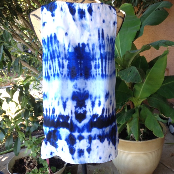 Michael Kors silk tie dye tank top - Picture 2 of 4