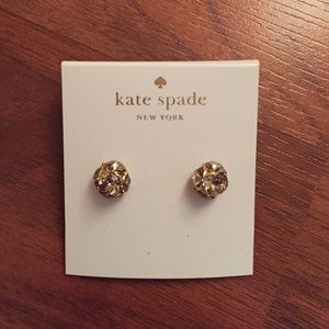 Kate Spade rinestone earrings