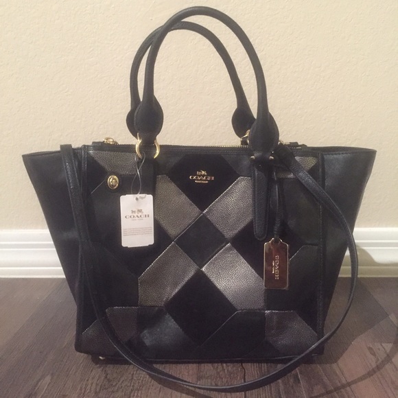 Coach Crosby Patchwork Carryall