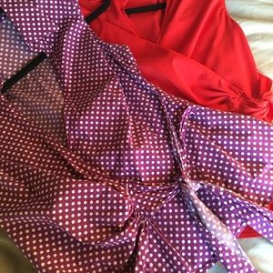 Two express wrap shirts