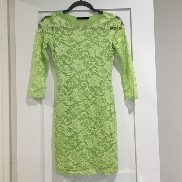 Hot for summer neon green Party dress by BLQMKT