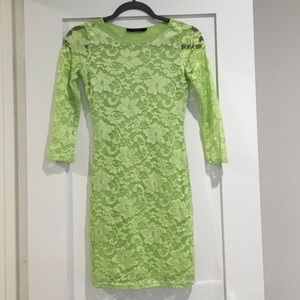 Hot for summer neon green Party dress by BLQMKT
