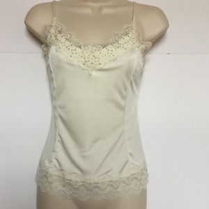 Silky sparkly camisole (The Limited)