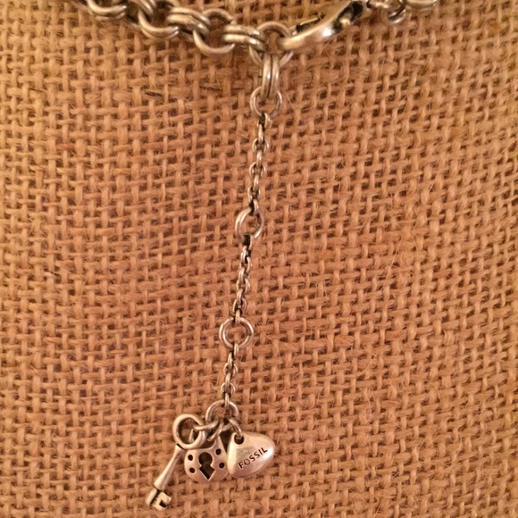 Fossil Multi-Strand Necklace - image 3