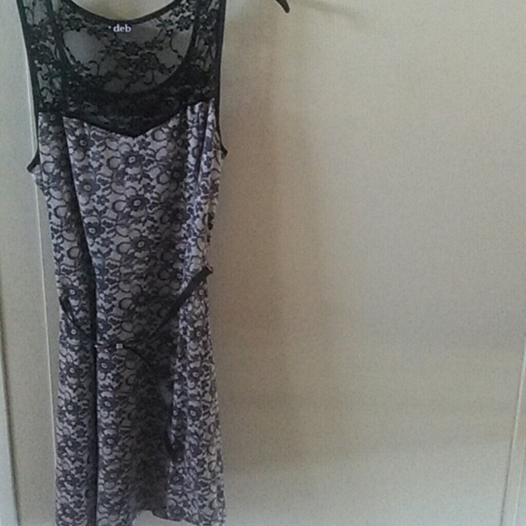 Lace & Cream Tank skater dress 1XL 15/16
