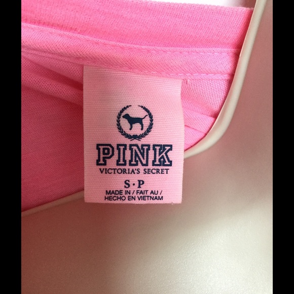 Pink Victoria Secret V-neck!! - Picture 3 of 3
