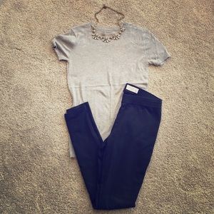 A&f black leggings size S