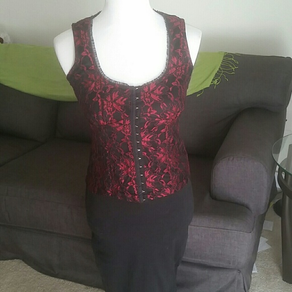 Corset styled top