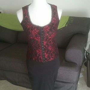 Corset styled top