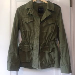 Madewell army jacket size M