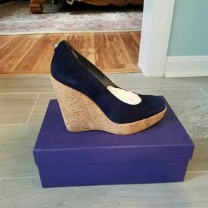 Stuart Weitzman Corkswoon Wedges