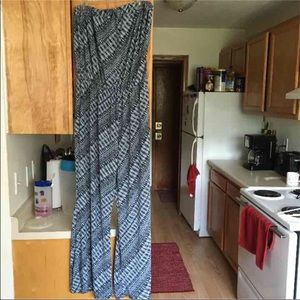 Blue and Silver bodysuit