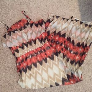 Shear maxi dress
