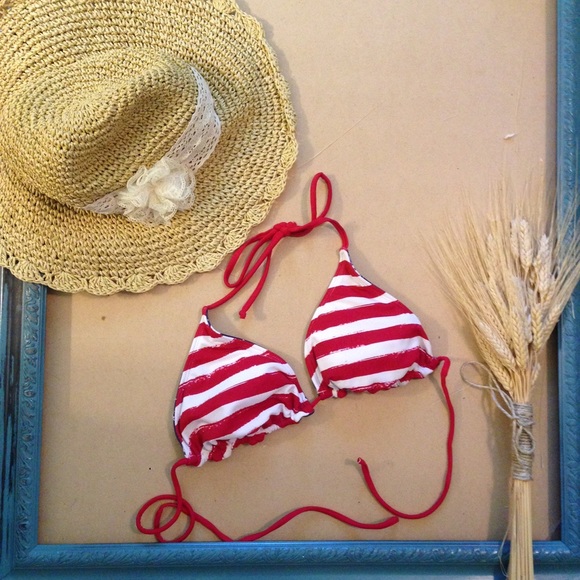 Stars & Stripes Reversible Bikini Top - Picture 2 of 4