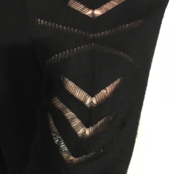 Ella Moss black tissue weight sweater size small - Picture 3 of 3