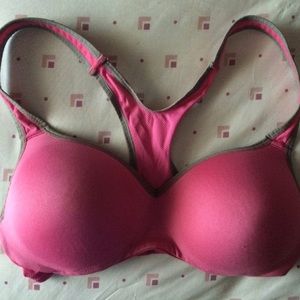 Pink Sports Bra