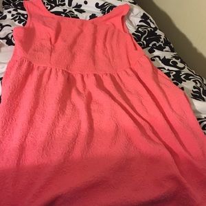 Coral dress size 2x