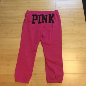 Victoria Secret Pink Capri sweatpants