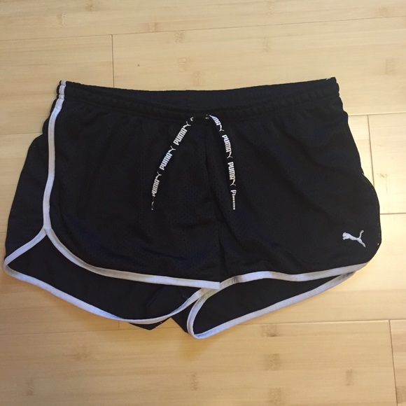 Puma mesh gym shorts