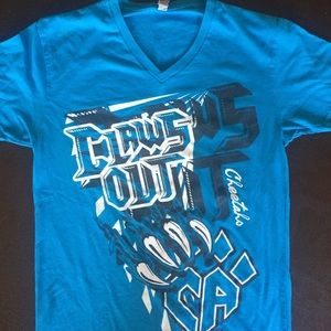 Cheer Athletics Cheetahs Vneck shirt Vintage