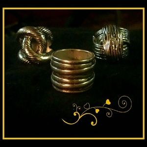 3 Retro Rings