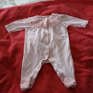 Little Me Pink Flower Outfit(3 mnths)