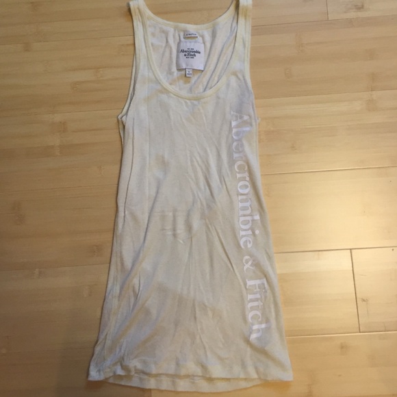 Abercrombie and Fitch yellow tank top