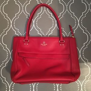 Red Kate Spade Shoulder Bag