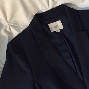Navy, Fitted LOFT Blazer. NEW! Never worn!