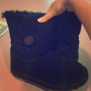 Ugg Black Booties, size W7