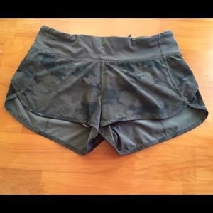 Camp Lululemon shorts
