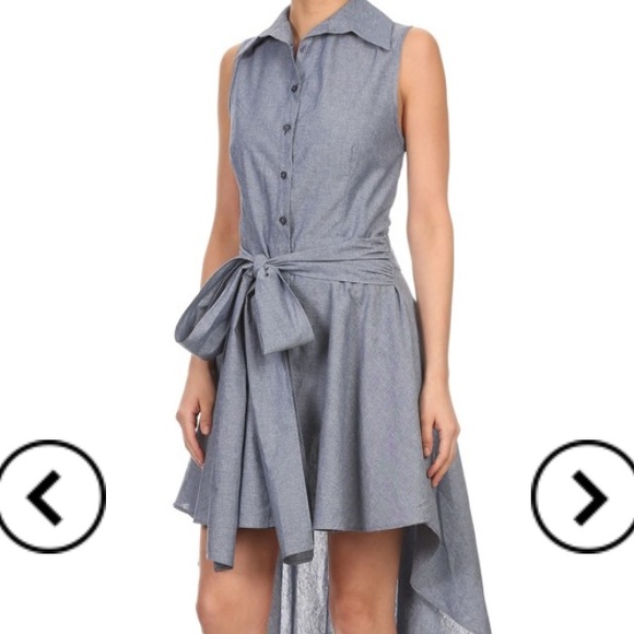 Muttle Muzzanghee Denim Dress - Picture 2 of 3