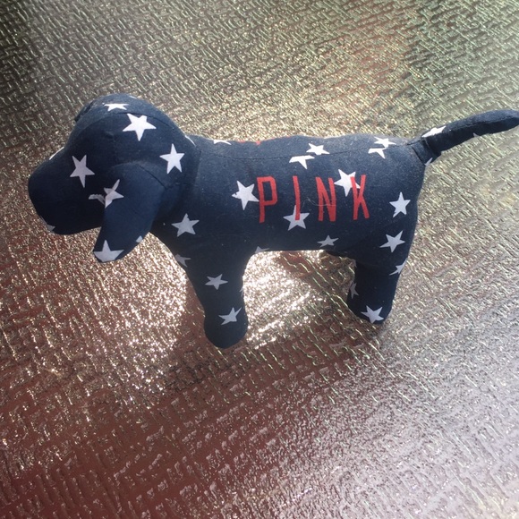 Pink Dog, USA Washington Red White and Blue