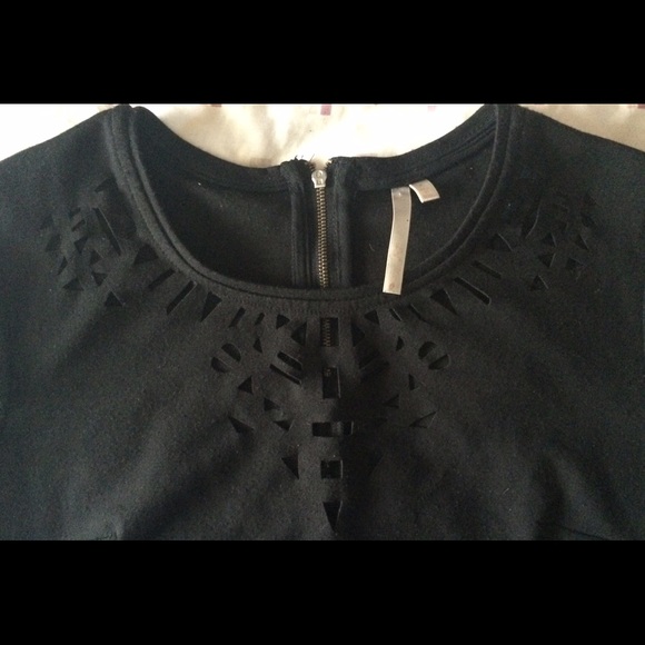 Black Sheer Crop Top