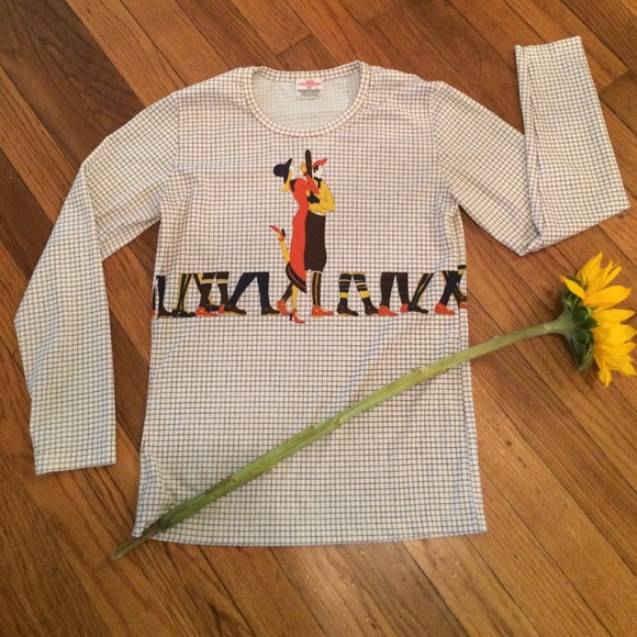 Vintage Shirt with Adorable Pattern