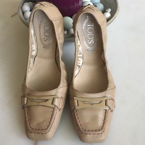 TOD'S foldable driving loafers